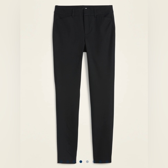 Old Navy Women’s High-Waisted Pixie Skinny Ankle Pants Black 14 Regular Large - Picture 6 of 14
